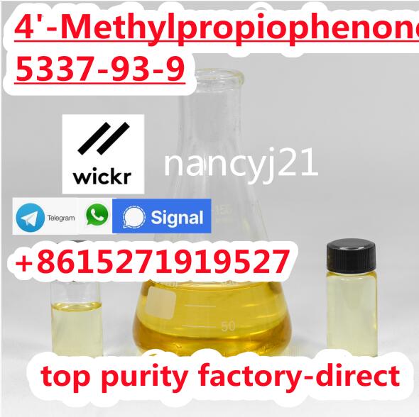 4Methylpropiophenone 5337-93-9 factory direct supply Raw material of 1451 telegram nancyj21