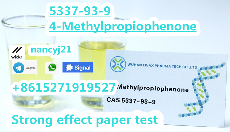 4Methylpropiophenone 5337-93-9 factory direct supply Raw material of 1451 telegram nancyj21
